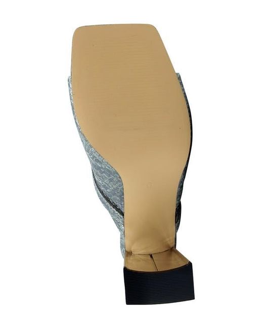 Ninety Union Gray Ryder Open Toe Pump