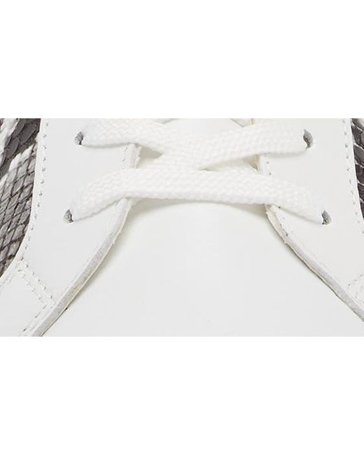 Love Moschino White Snake Print Sneaker