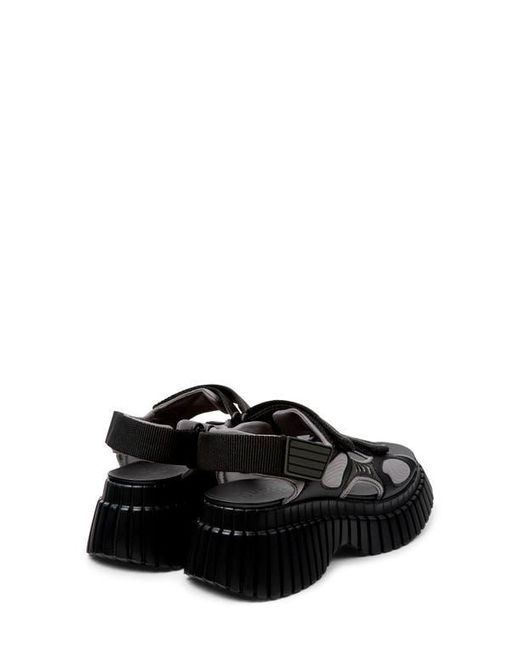 Camper Black Pix Bcn Platform Sandal