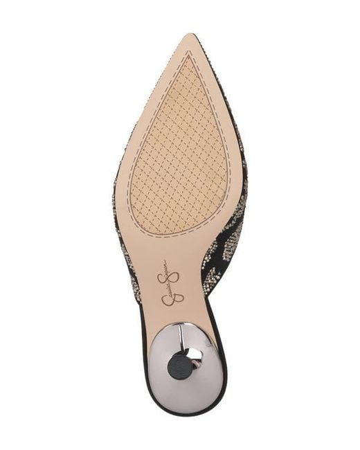 Jessica Simpson Black Xia Mule