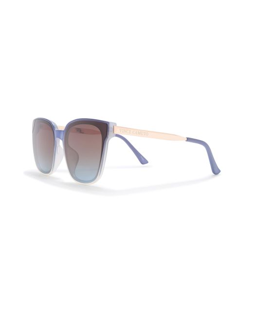 Vince Camuto Multicolor Two-tone Square Sunglasses