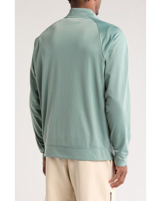 PUMA Green Essential Piped Tricot Full Zip Track Jacket for men