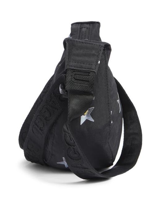 Baggu Black Small Recycled Nylon Crescent Bag