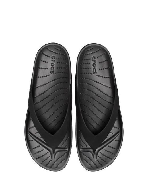 CROCSTM Black Splash Flip Flop