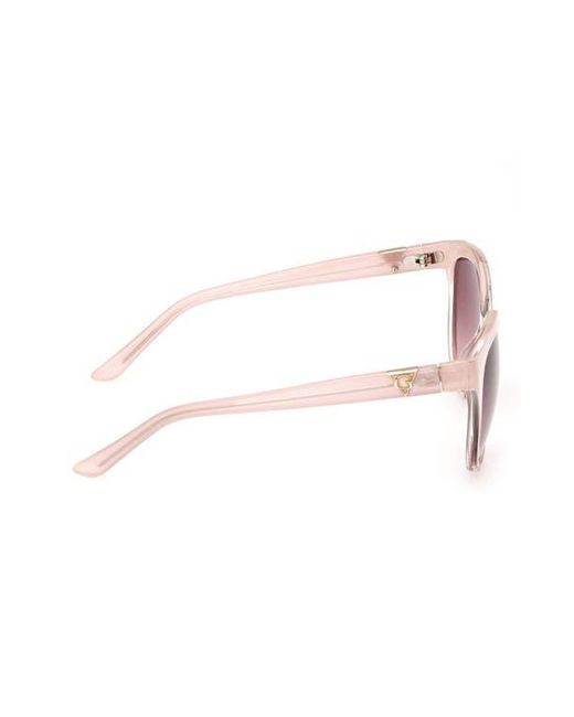 Guess Pink Round Sunglasses for men