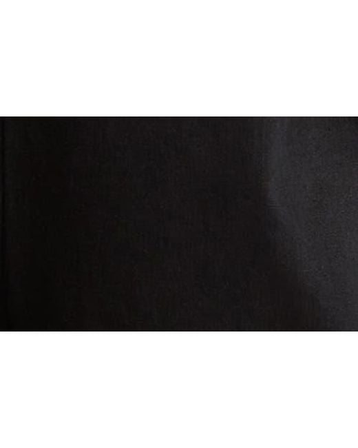 Madewell Black Solid Linen Blend Shorts