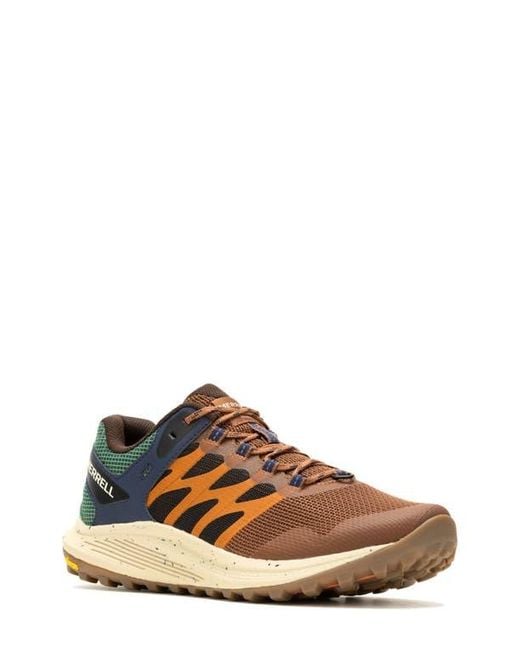 Merrell Brown Nova 3 Trail Sneaker for men