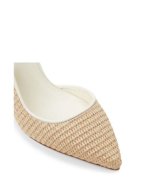 Ted Baker White Sadie Pointed Toe Slingback Pump