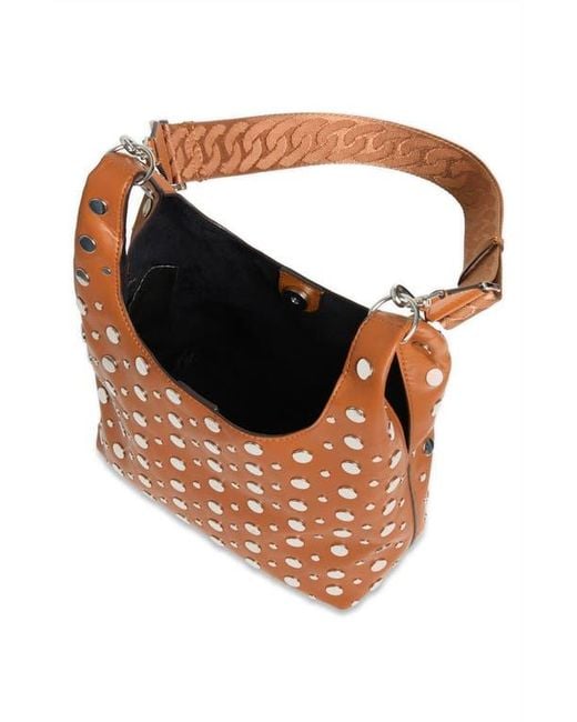 Rebecca Minkoff Brown Ayla Studded Shopper Tote