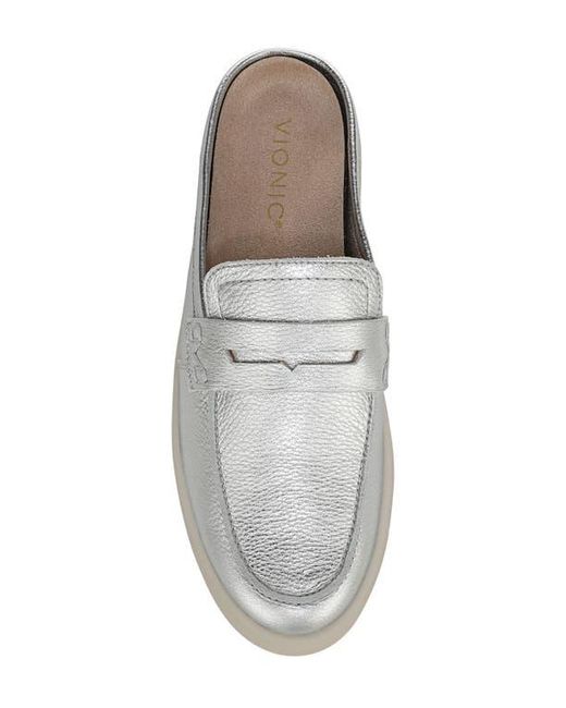 Vionic White Uptown Penny Loafer Mule