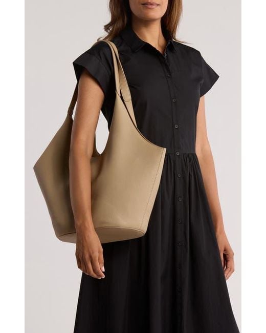 BCBGMAXAZRIA Natural Bucket Tote Bag