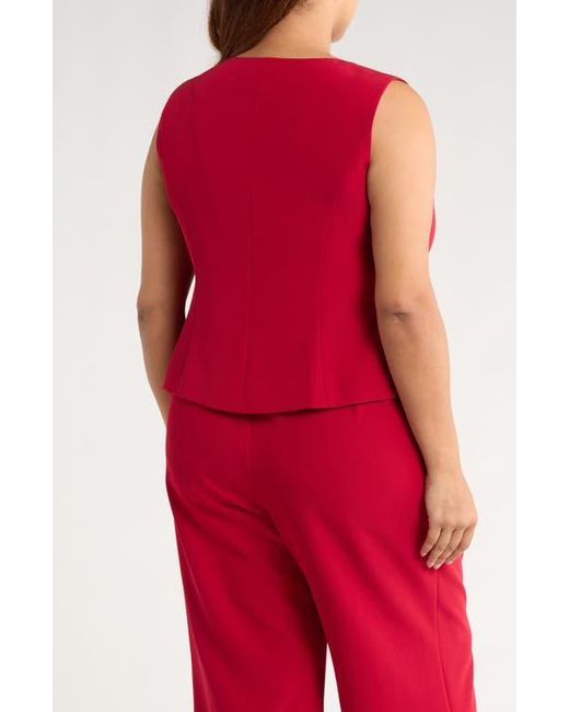 Gemma Jane Hammered Button-Up Vest