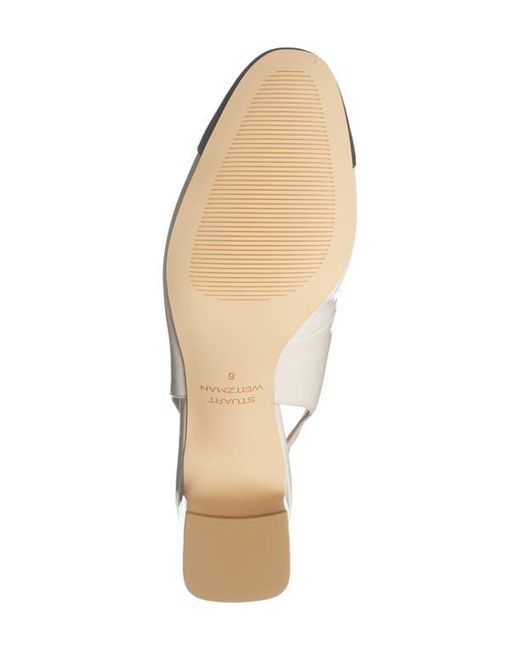 Stuart Weitzman Natural Milla 55 Slingback Pump