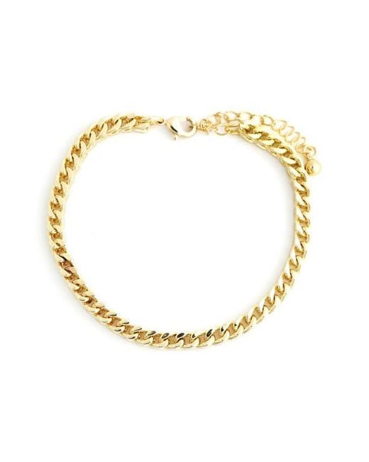 Panacea White Curb Chain Bracelet