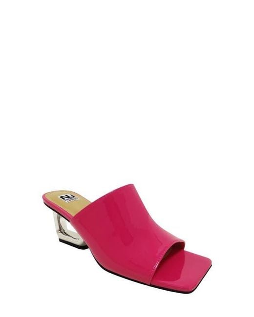 Ninety Union Pink Florence Square Toe Mule