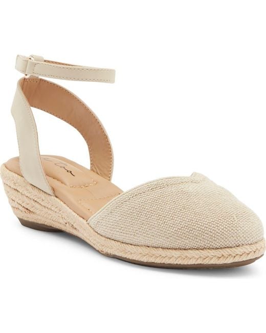 Me Too Metallic Niya Espadrille Wedge Sandal
