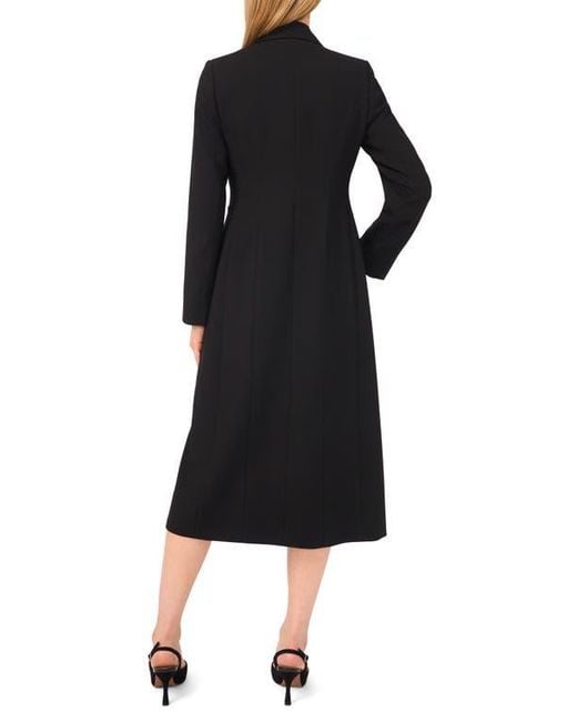 Ted Baker Black Double Breasted Long Blazer