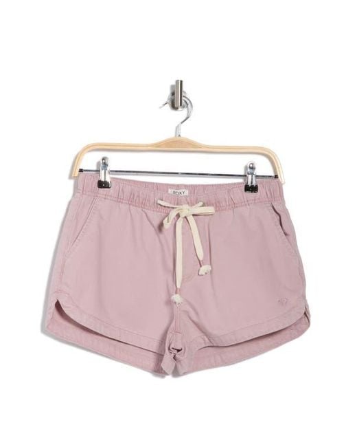 Roxy Pink Summit Dolphin Shorts