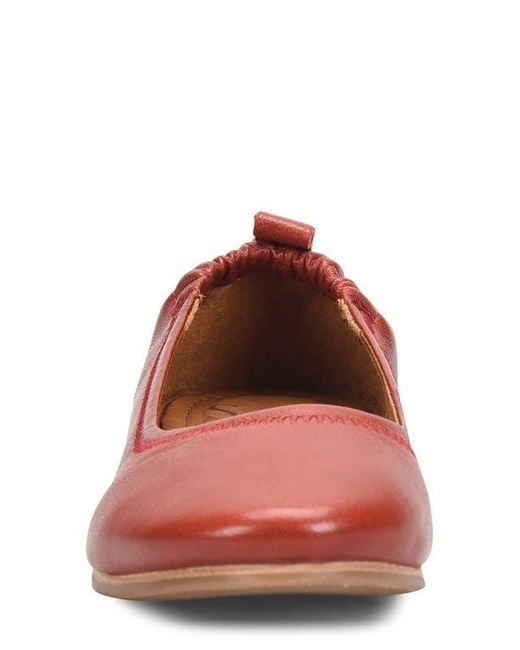 Söfft Red Kenni Ballet Flat