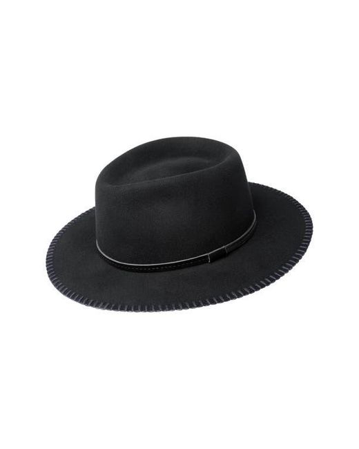 Bailey Black Ganon Felted Wool Fedora for men