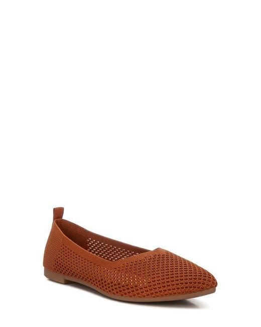 LONDON RAG Brown Selaris Flat
