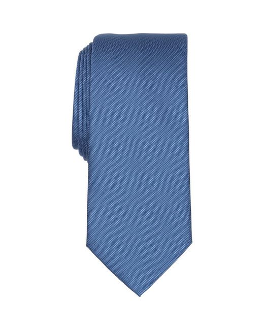 Original Penguin Blue Vigman Solid Tie for men