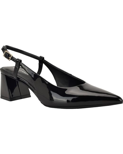 Calvin Klein Black Susie Slingback Pump