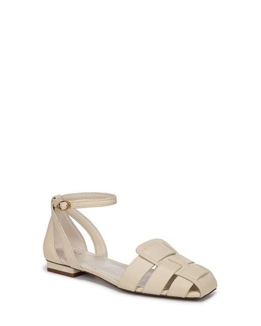 Franco Sarto White Taylon Fisherman Sandal