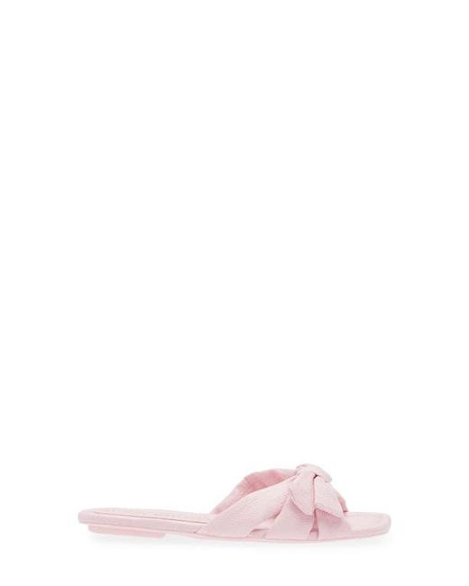 Stuart Weitzman Pink Sofia Slide Sandal