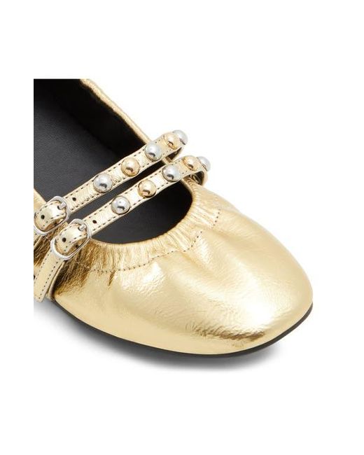 Call It Spring By Aldo White Swan Studded Flat