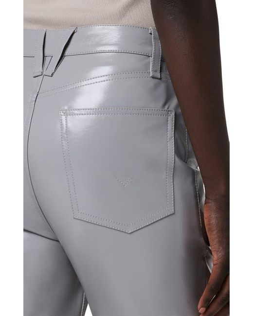 Hudson Gray Harlow Ultrahigh Waist Split Hem Bootcut Jeans