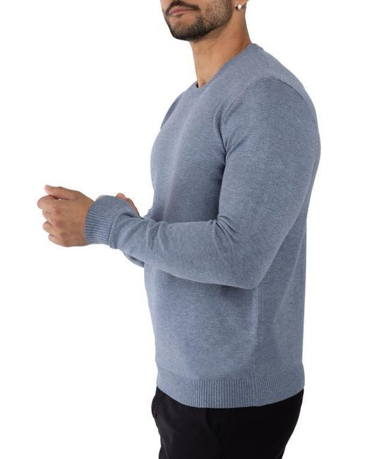 Xray Jeans Blue Crewneck Knit Pullover Sweater for men