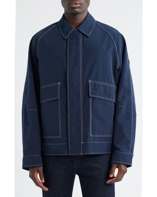 Boss Blue Corty Zip-Up Jacket for men
