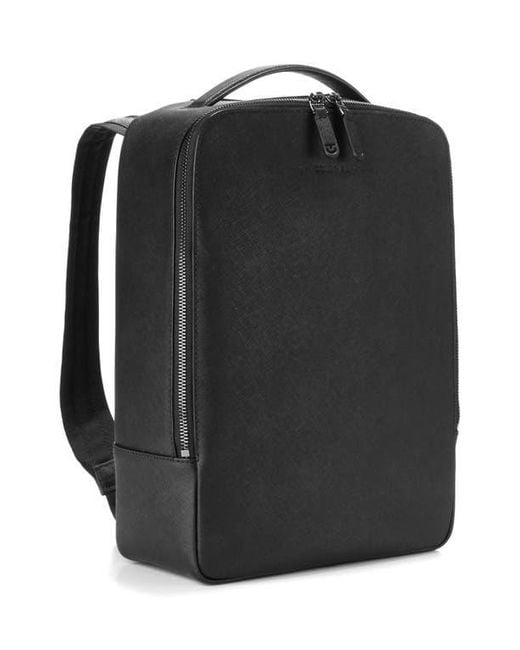 cole haan men's leather flap backpack Grand Ambition Convertible Solid – Bluefly front zip section Men's Damon Flap Laptop Backpack