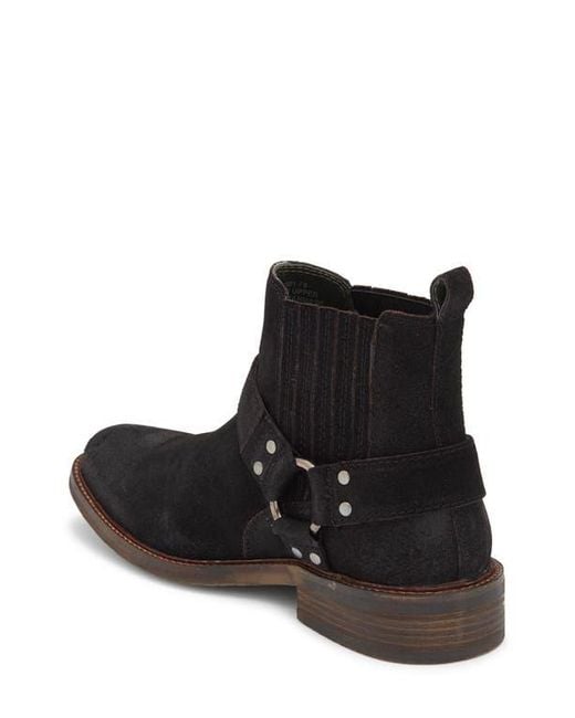 Steve Madden Black Wesley Chelsea Boot for men