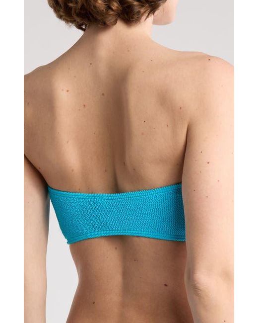 Bondeye Blue Blake U-Bar Bandeau Bikini Top