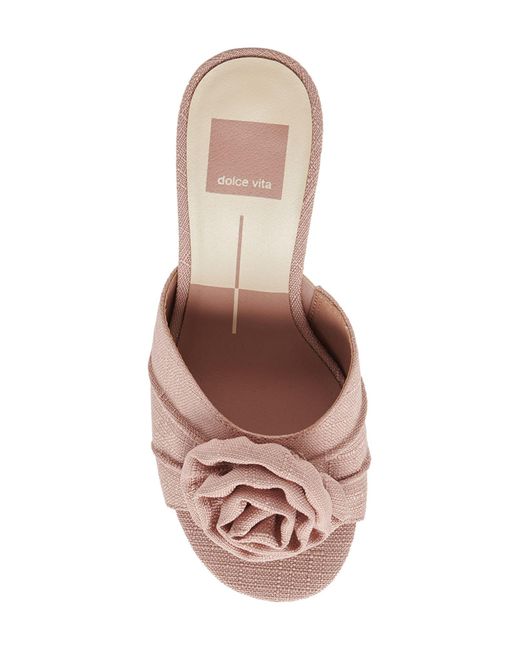 Dolce Vita Pink Bienna Flower Sandal