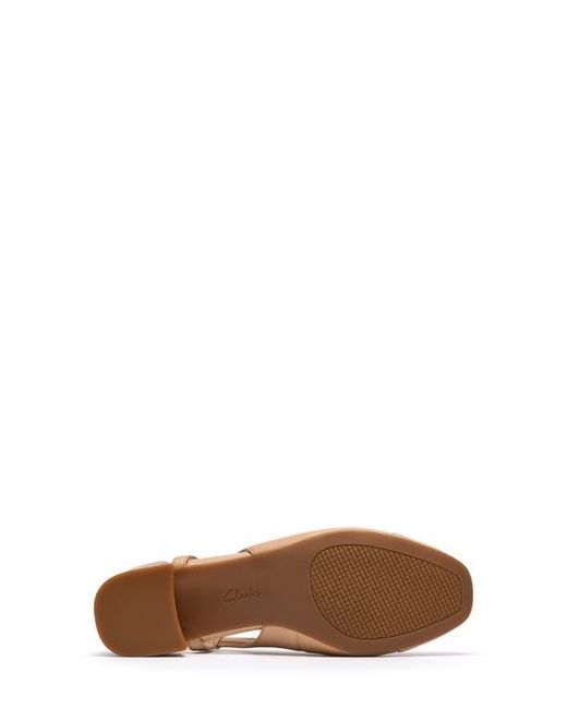 Clarks Natural Iridessa Slingback Pump
