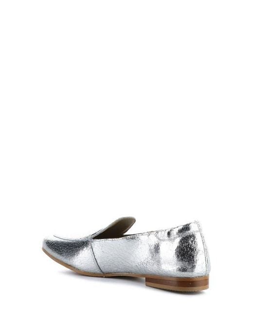 Bos. & Co. White Nikki Loafer