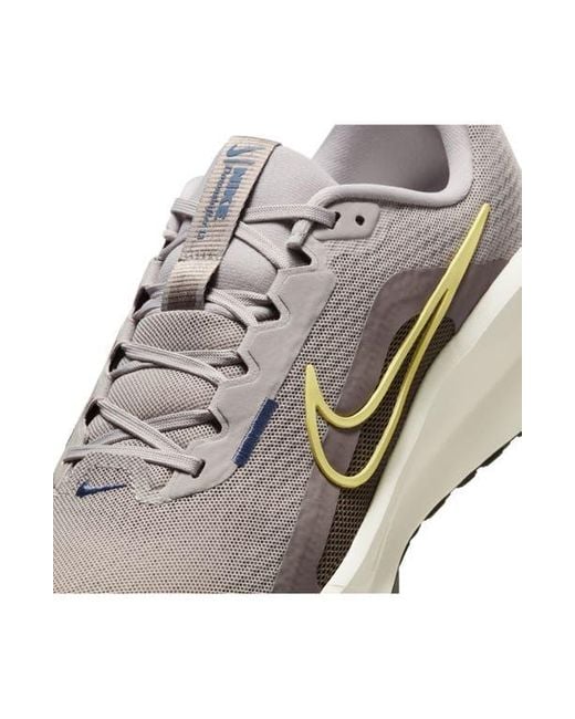 Nike White Downshifter 13 Running Shoe for men