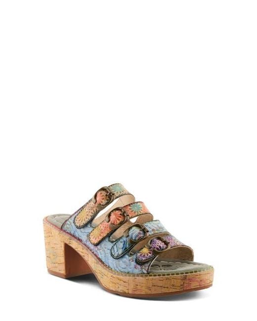 Spring Step Multicolor Teetimer Strappy Sandal