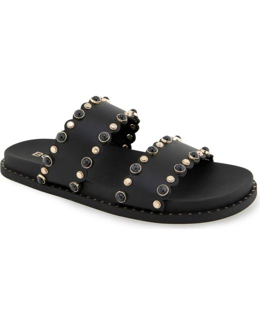 BCBGeneration Black Taana Slide Sandal