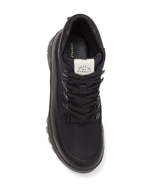 Loeffler Randall Black Owen Hiker Boot