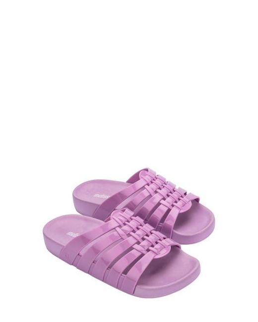 Melissa Purple Possession Slide Sandal