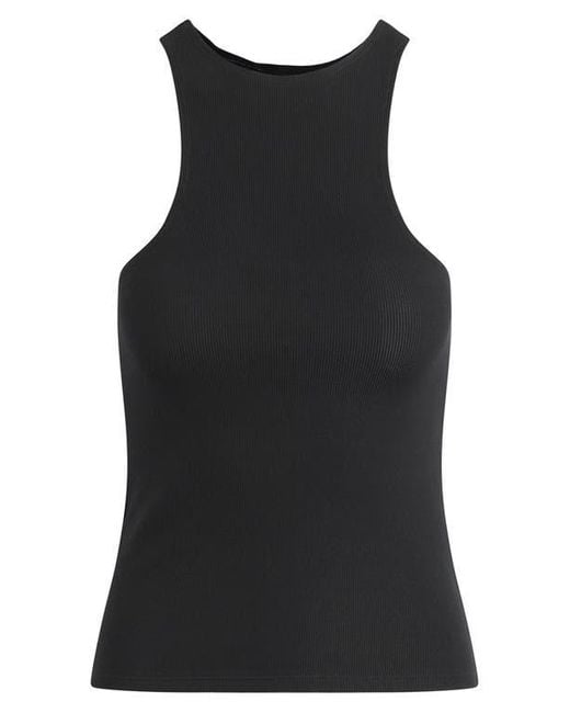 Hudson Black Racer Ribbed Tank