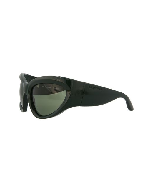 Balenciaga Green 64mm Novelty Sunglasses