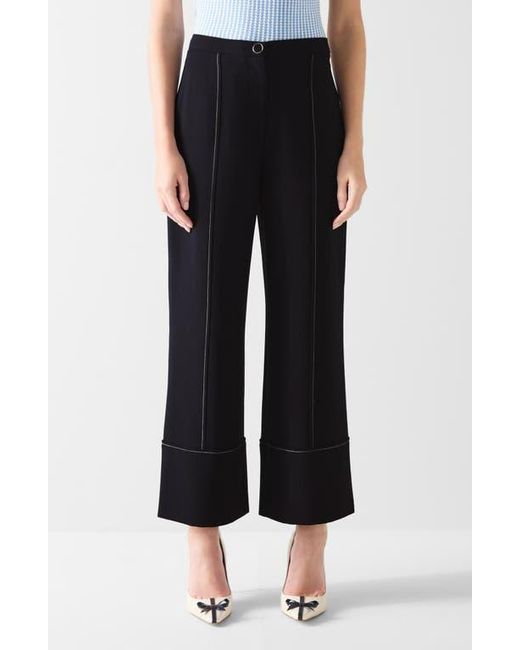 L.K.Bennett Black Eugine Crop Pants