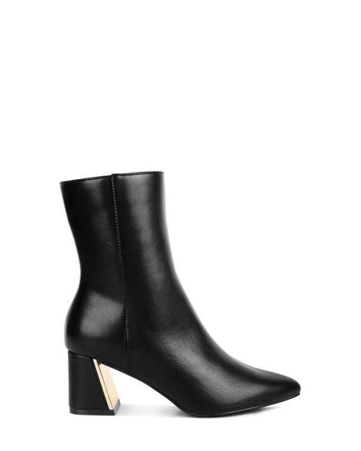 LONDON RAG Black Karia Bootie