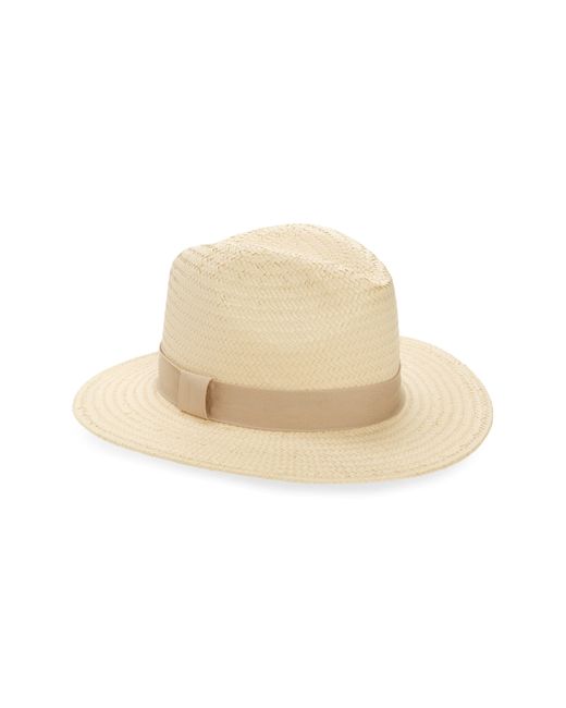 Madewell Natural X Biltmore® Striped Band Panama Hat