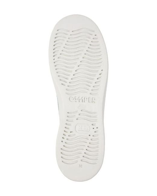 Camper Green Runner Up Perforated Platform Sneaker